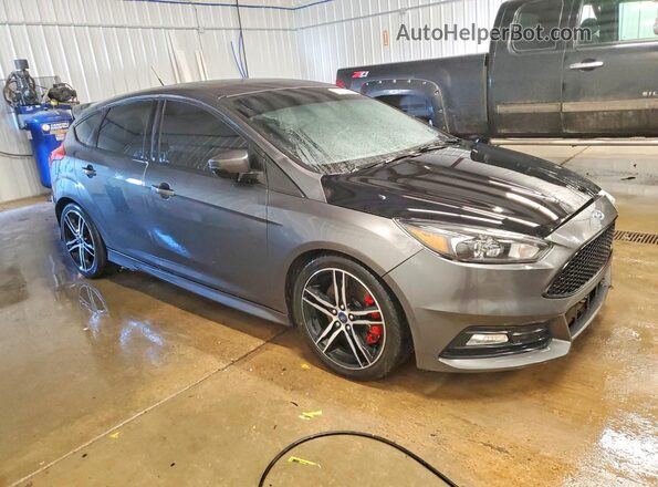 1FADP3L96JL265245 2018 FORD FOCUS Gray Front right