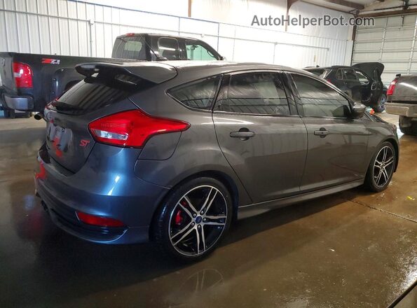 1FADP3L96JL265245 2018 FORD FOCUS Gray Rear right
