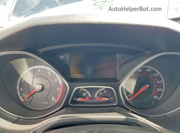1FADP3L97GL382759 2016 FORD FOCUS Black Սարքավորումների վահանակի տեսք