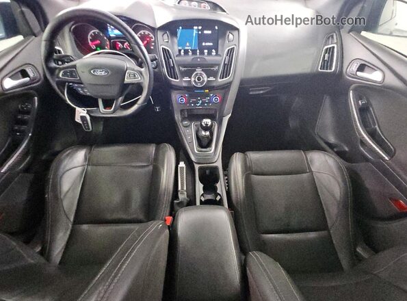 1FADP3L97JL205264 2018 FORD FOCUS Blue Vista del salpicadero