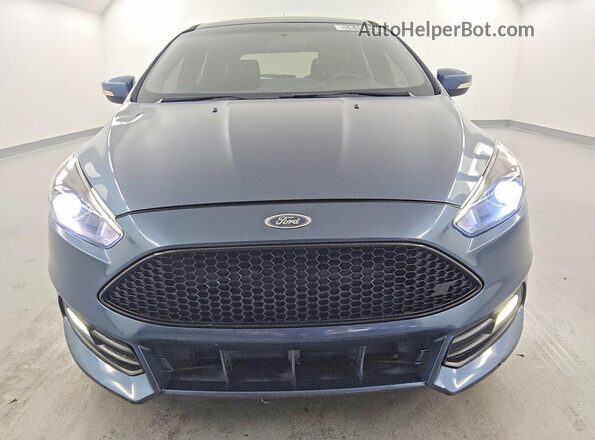 1FADP3L97JL205264 2018 FORD FOCUS Blue Vista frontal