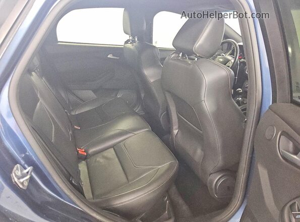 1FADP3L97JL205264 2018 FORD FOCUS Blue Vista de los asientos traseros