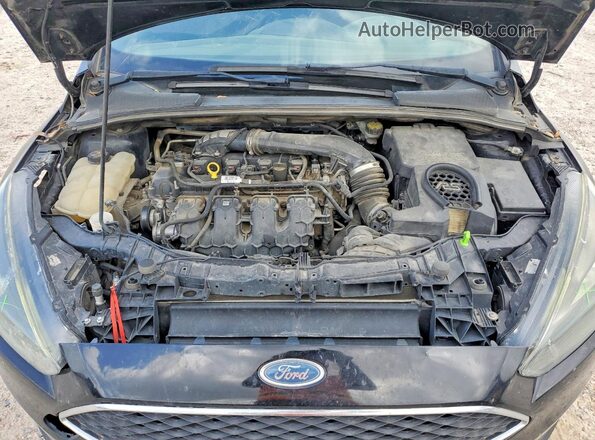1FADP3L98GL274909 2016 FORD FOCUS Black Widok komory silnika