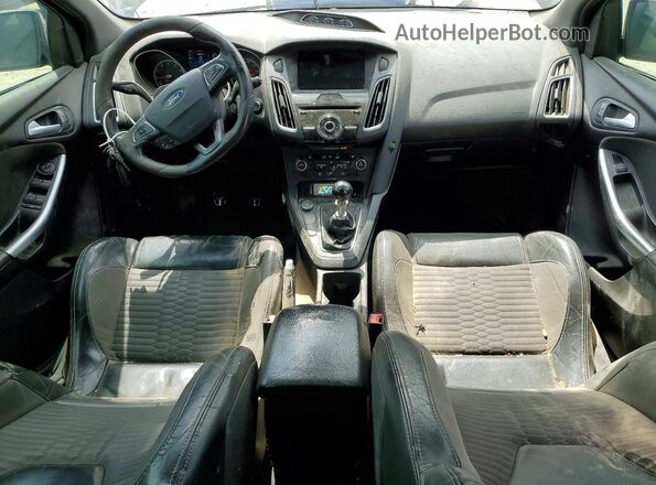 1FADP3L98GL274909 2016 FORD FOCUS Black Widok deski rozdzielczej