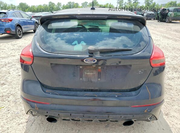 1FADP3L98GL274909 2016 FORD FOCUS Black Widok z tyłu