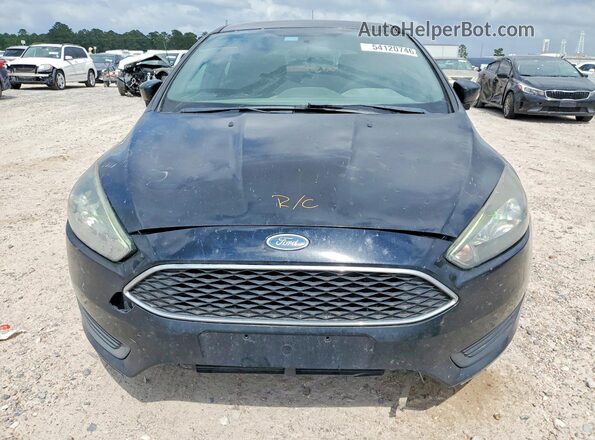 1FADP3L98GL274909 2016 FORD FOCUS Black Widok z przodu