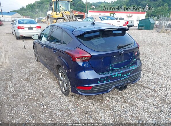 1FADP3L98GL375710 2016 FORD FOCUS ST Blue Задня ліва чверть