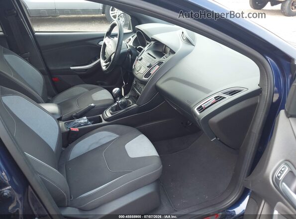 1FADP3L98GL375710 2016 FORD FOCUS ST Blue Вид салону спереду