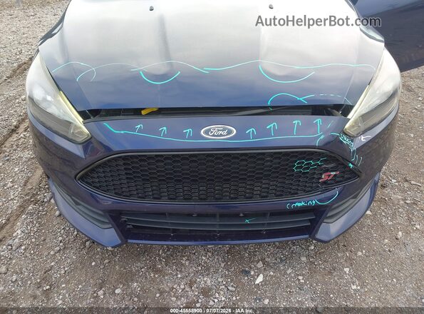 1FADP3L98GL375710 2016 FORD FOCUS ST Blue Вид спереду