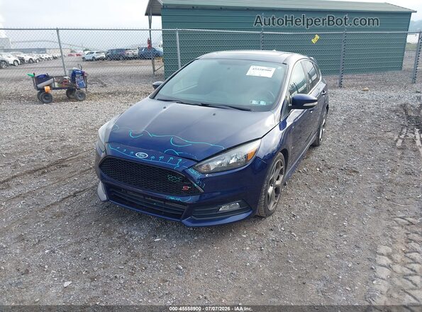 1FADP3L98GL375710 2016 FORD FOCUS ST Blue Передня ліва чверть