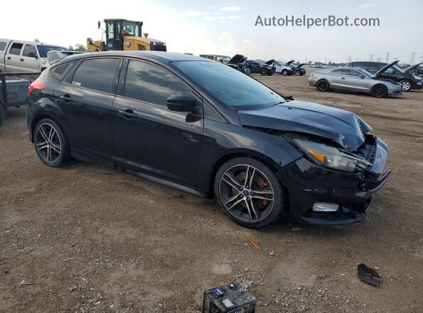 1FADP3L98HL270134 2017 FORD FOCUS Black Front right