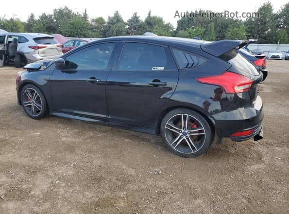 1FADP3L98HL270134 2017 FORD FOCUS Black Rear left