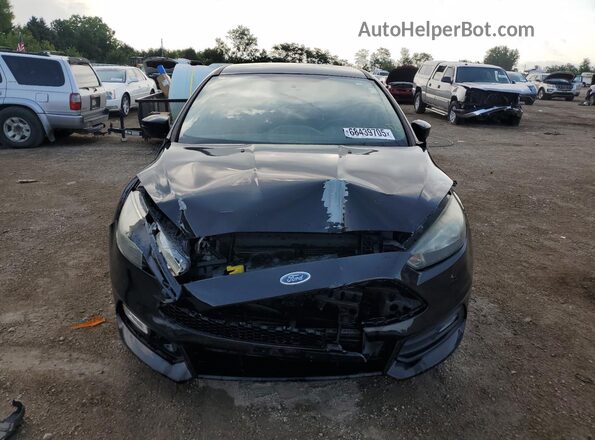 1FADP3L98HL270134 2017 FORD FOCUS Black Front view