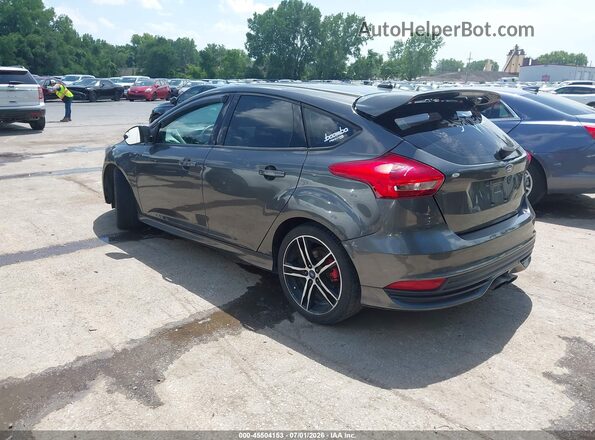 1FADP3L98HL277648 2017 FORD FOCUS ST Gray Trasero izquierdo