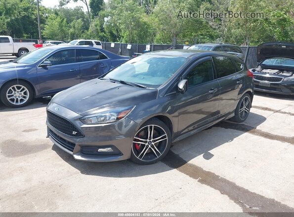 1FADP3L98HL277648 2017 FORD FOCUS ST Gray Vista tres cuartos delantera izquierda