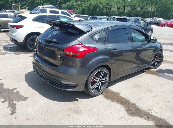 1FADP3L98HL277648 2017 FORD FOCUS ST Gray Trasero derecho
