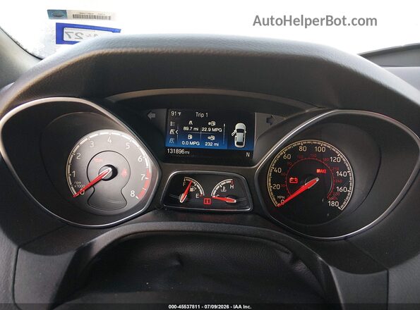 1FADP3L98JL331911 2018 FORD FOCUS ST Серый Вид задних сидений