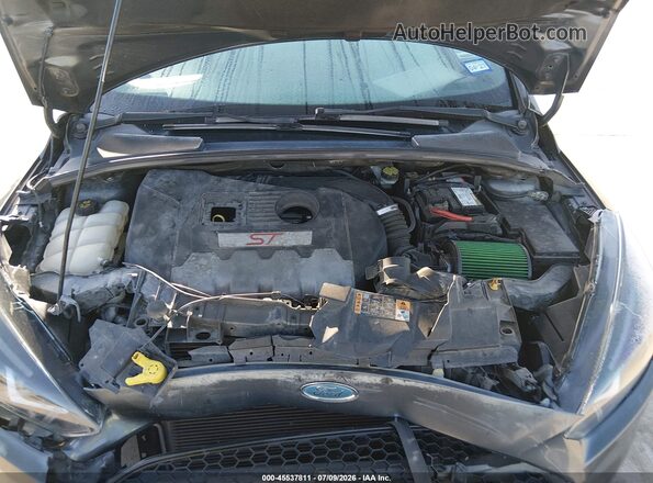 1FADP3L98JL331911 2018 FORD FOCUS ST Серый Вид сзади