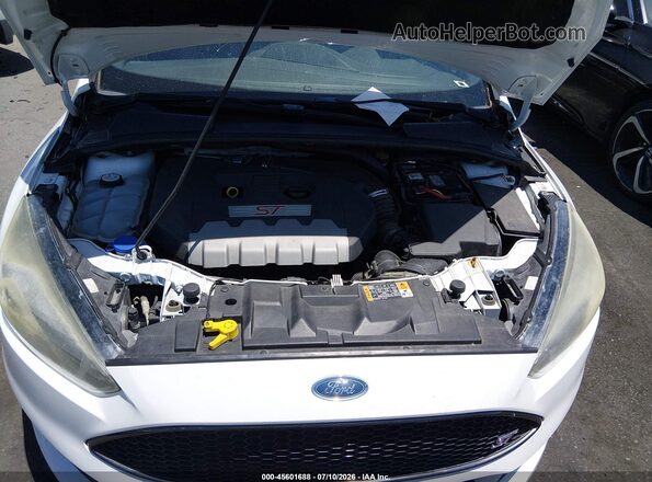 1FADP3L99GL212984 2016 FORD FOCUS ST White Вид ззаду