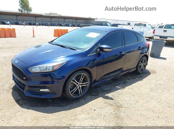 1FADP3L99GL238484 2016 FORD FOCUS ST Blue Przód lewy