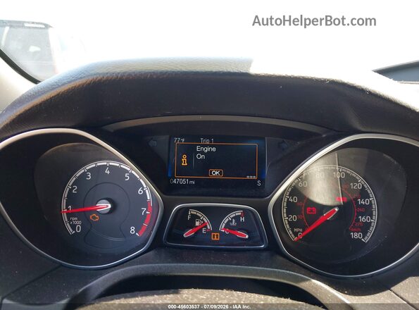 1FADP3L99GL238484 2016 FORD FOCUS ST Blue Widok tylnych siedzeń