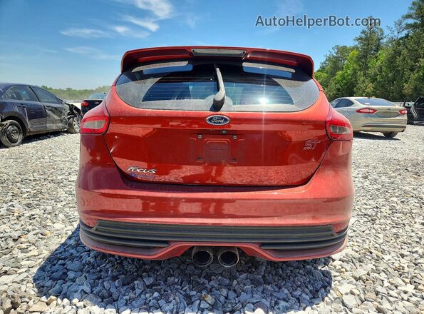1FADP3L99JL289586 2018 FORD FOCUS Orange Հետևի տեսք