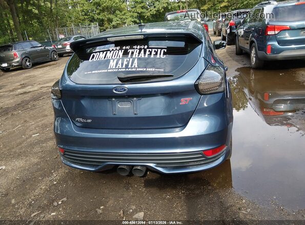 1FADP3L99JL332257 2018 FORD FOCUS ST Синий 