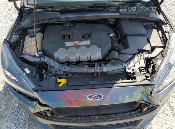 1FADP3L99JL332274 2018 FORD FOCUS Gray Սալոնի հետևի տեսք