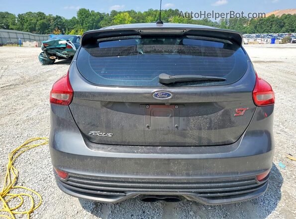 1FADP3L99JL332274 2018 FORD FOCUS Gray Հետևի տեսք