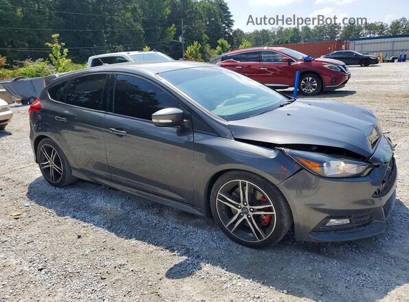 1FADP3L99JL332274 2018 FORD FOCUS Gray Առջևի աջ