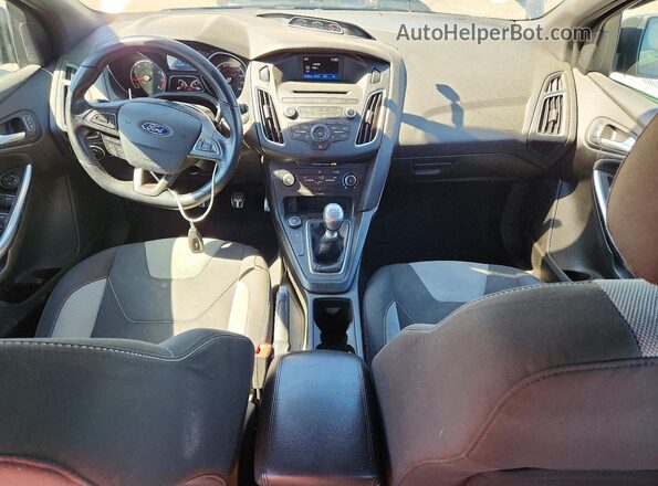 1FADP3L9XGL308560 2016 FORD FOCUS Gray Dashboard view