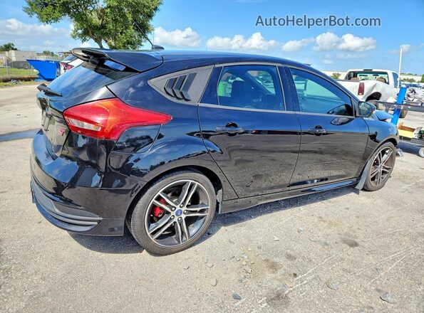 1FADP3L9XJL232412 2018 FORD FOCUS Black Հետևի աջ