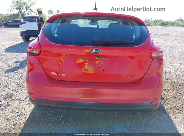 1FADP3M20HL209085 2017 FORD FOCUS Red 
