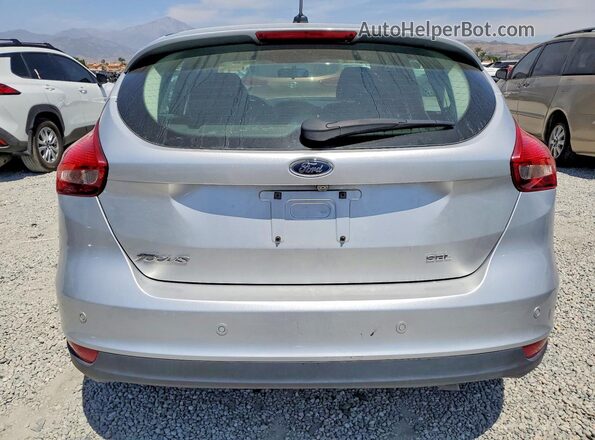 1FADP3M20HL333258 2017 FORD FOCUS Silver Vista trasera