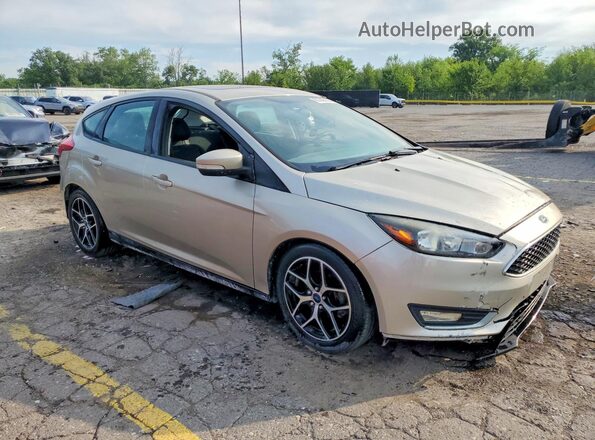 1FADP3M20JL210159 2018 FORD FOCUS Бежевый Передняя правая четверть
