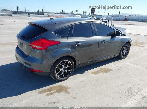 1FADP3M20JL223963 2018 FORD FOCUS Gray Tył prawy