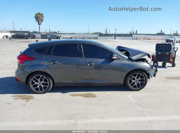 1FADP3M20JL223963 2018 FORD FOCUS Gray Widok wnętrza 360 stopni