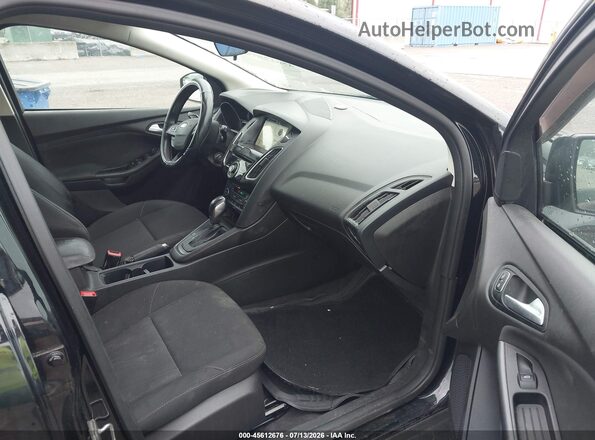 1FADP3M20JL255358 2018 FORD FOCUS Black Սալոնի դիմացի տեսք