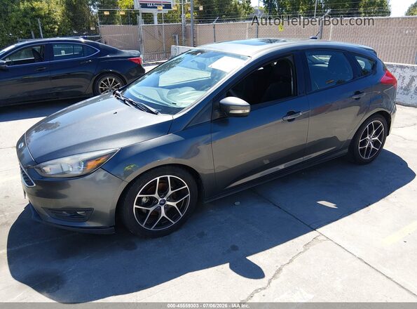 1FADP3M21JL230985 2018 FORD FOCUS Gray Передня ліва чверть