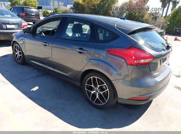 1FADP3M21JL230985 2018 FORD FOCUS Gray Задня ліва чверть