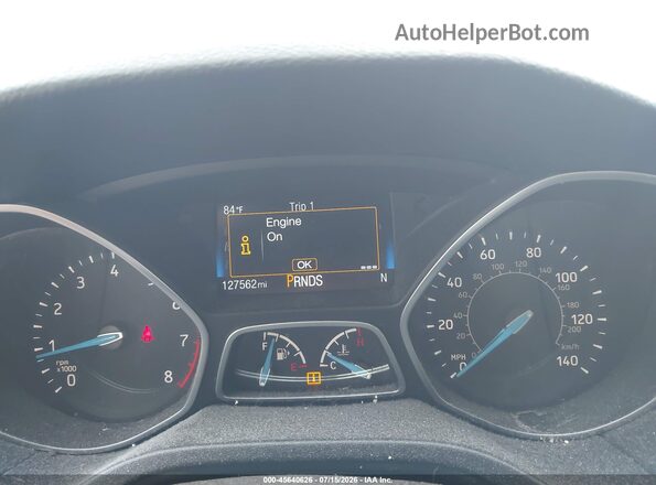 1FADP3M23HL299011 2017 FORD FOCUS Red Հետևի նստատեղերի տեսք