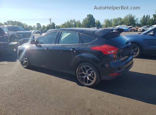 1FADP3M24JL224582 2018 FORD FOCUS Black Задня ліва чверть