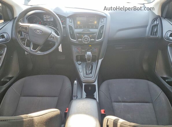 1FADP3M24JL224582 2018 FORD FOCUS Black Вид панелі приладів