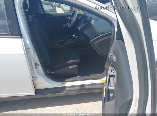 1FADP3M24JL242483 2018 FORD FOCUS White Vista interior delantera