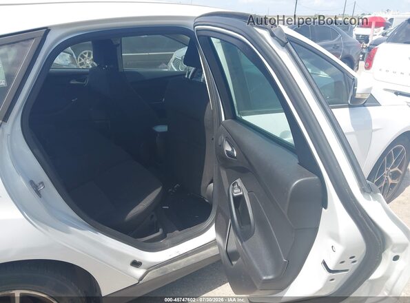 1FADP3M24JL242483 2018 FORD FOCUS White Vista de la etiqueta del VIN