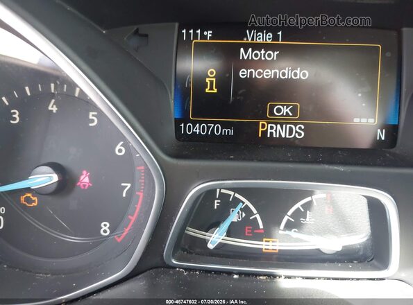 1FADP3M24JL242483 2018 FORD FOCUS White 