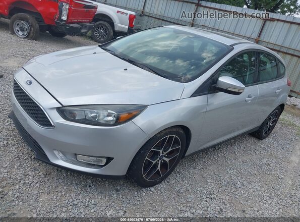 1FADP3M25HL203749 2017 FORD FOCUS Silver Առջևի ձախ երեք քառորդ տեսարան