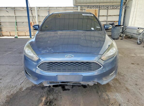 1FADP3M25JL204146 2018 FORD FOCUS Blue Widok z przodu