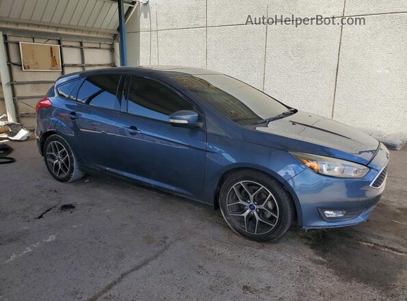 1FADP3M25JL204146 2018 FORD FOCUS Blue Przód prawy