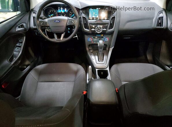 1FADP3M25JL293698 2018 FORD FOCUS Blue Vista del salpicadero